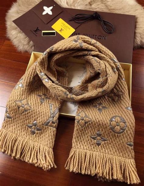 louis vuitton logomania scarf fake|louis vuitton scarf selfridges.